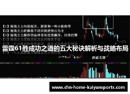 雷霆61胜成功之道的五大秘诀解析与战略布局