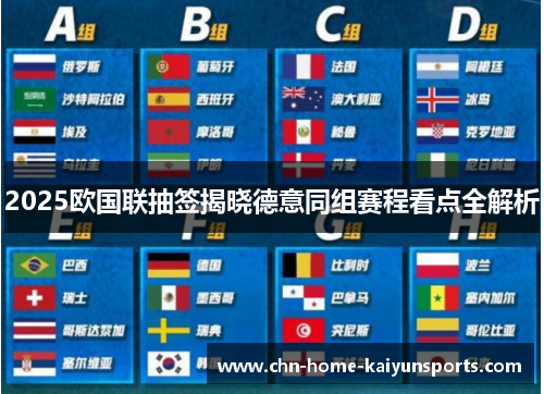 2025欧国联抽签揭晓德意同组赛程看点全解析